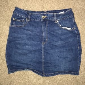Garage Jean Skirt